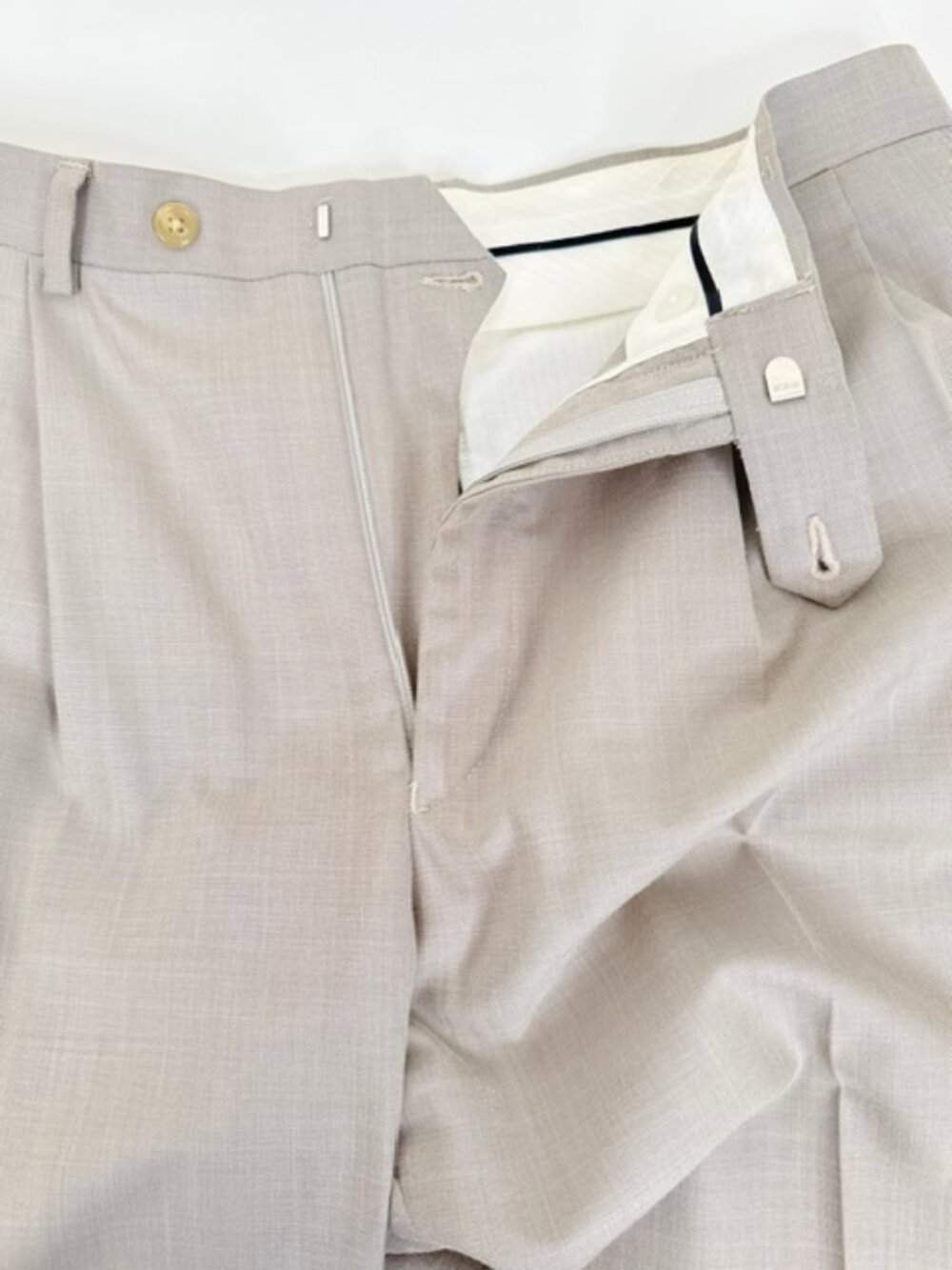 Ralph Lauren Light Beige/Taupe Men's Dress Slacks - Picture 3 of 8